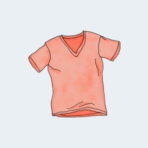 Stylish V-Neck T-Shirt for men and women, perfect for casual wear and available in various colors and sizes